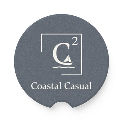 Car Coaster — Coastal Casual Soapstone Beverage Holder